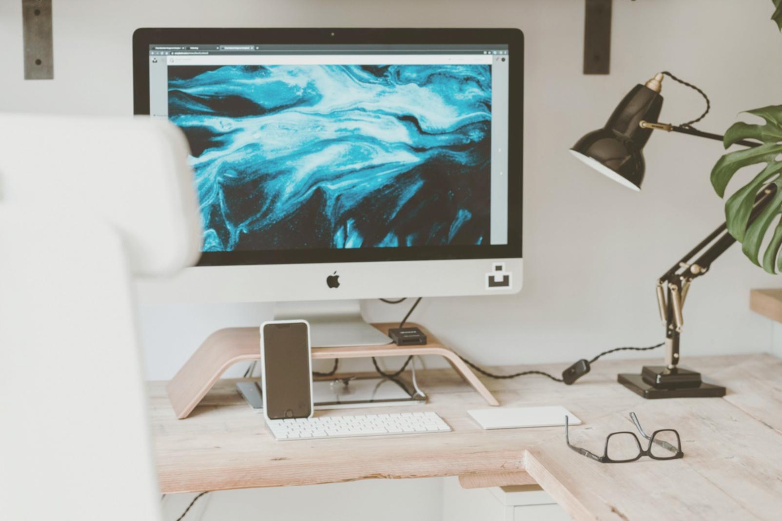 Business professionals collaborating in a modern office environment